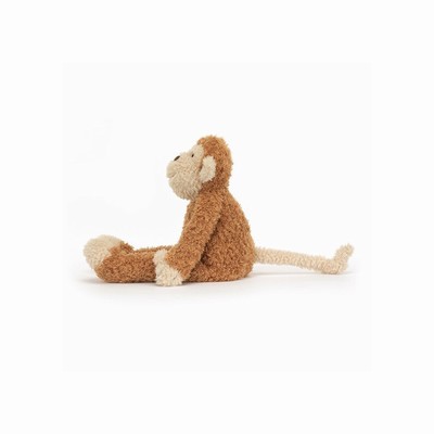 Jellycat Junglie Monkey USA | 27619BRNW